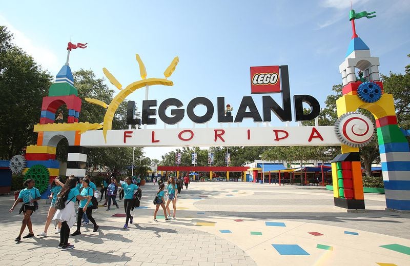 Legoland in Winter Haven, Florida, on May 28, 2019. (Stephen M. Dowell/Orlando Sentinel/TNS)