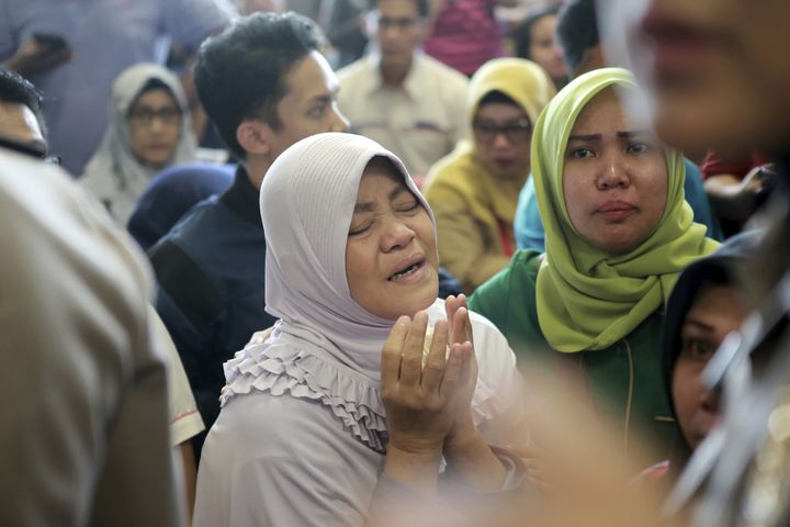 Photos: Lion Air jet with 189 aboard crashes in sea off Indonesia