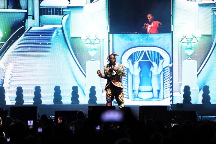 T-Pain brought his Mansion in Wiscansin Party tour to Lakewood Amphitheatre on Saturday, June 29, 2024. The Openers were LaRussel, NandoSTL and Young Cash.
Robb Cohen for the Atlanta Journal-Constitution