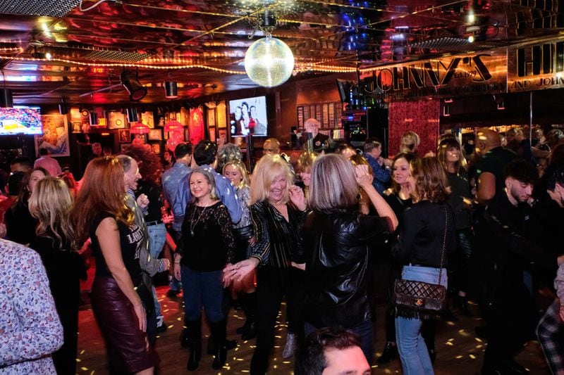 Women of all ages -- and some men, too -- hit the dance floor at Johnny’s Hideaway. 
(Courtesy of Melissa Libby & Associates / Brandon Amato)