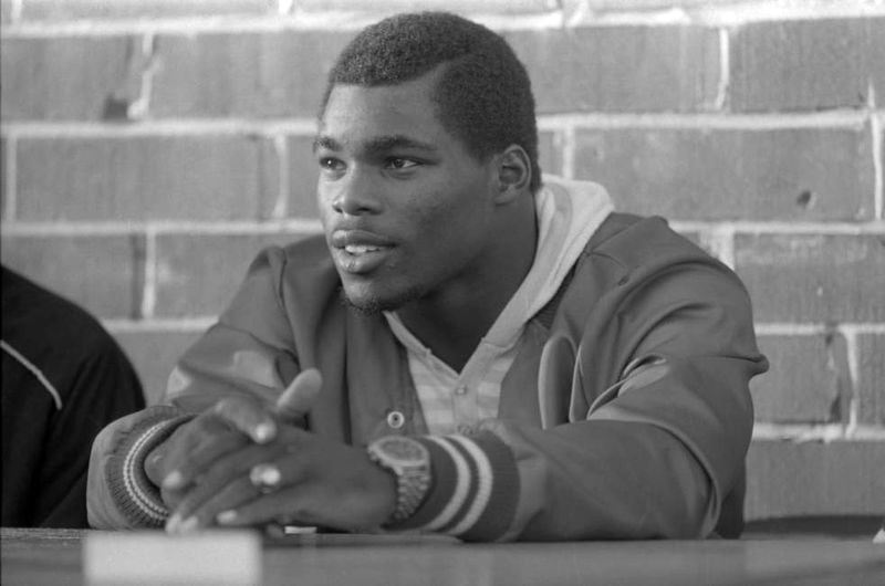 In his book "Breaking Free," Herschel Walker discussed how, as a junior at Johnson County High School, he refused to side with Black students who said the principal had belittled a student with a racially charged remark. “I never really liked the idea that I was to represent my people,” he wrote.