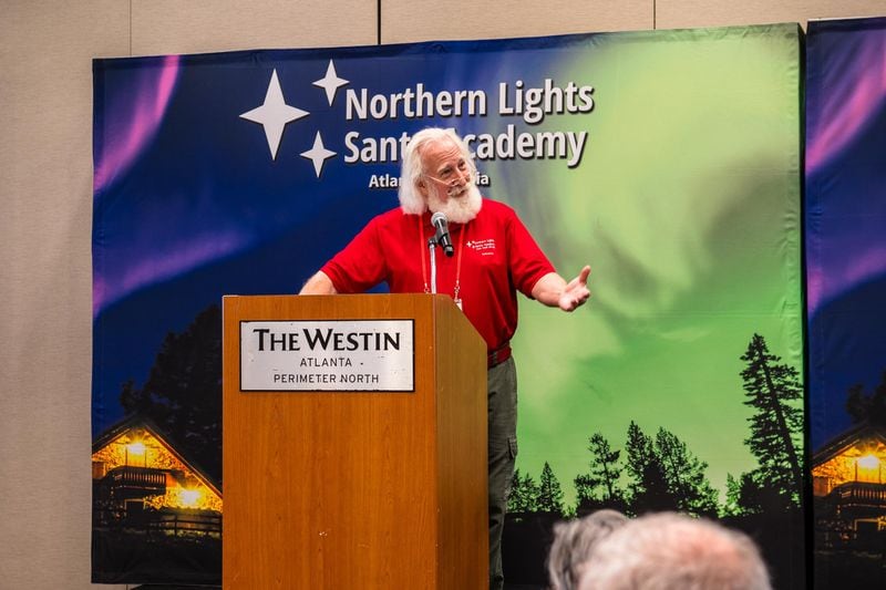 Rick Rosenthal, who runs the school, addresses his students. Photo: Nick Cardello