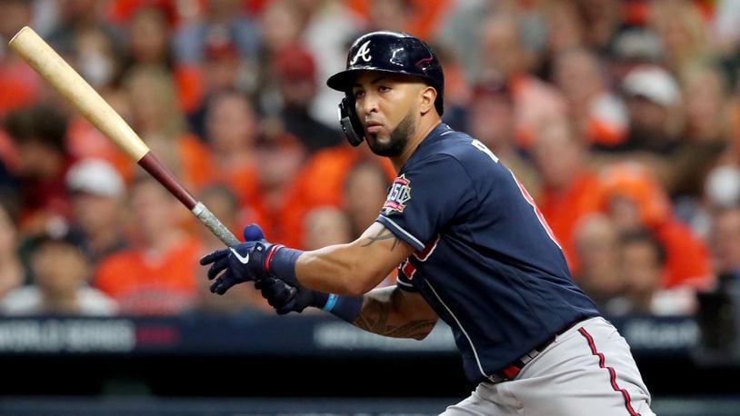 Eddie Rosario continues recovery from eye injury, expects July return