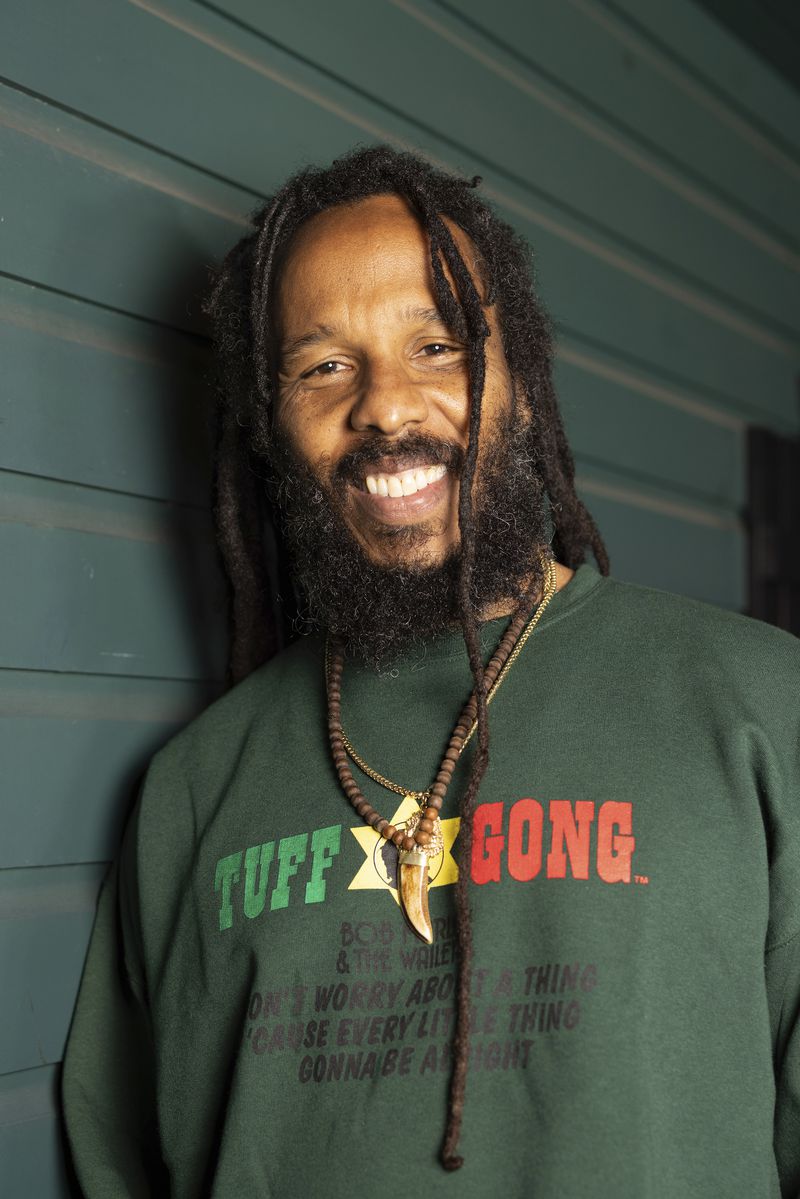 Ziggy Marley poses for a portrait on Sunday, Sept. 22, 2024, in New York. (Photo by Matt Licari/Invision/AP)