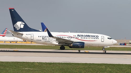 An AeroMexico jet. (Photo: Scott Olson/Getty Images)