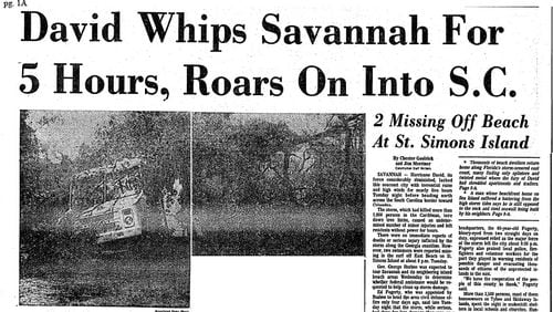 Flashback Photos: Hurricane David hits Savannah in 1979