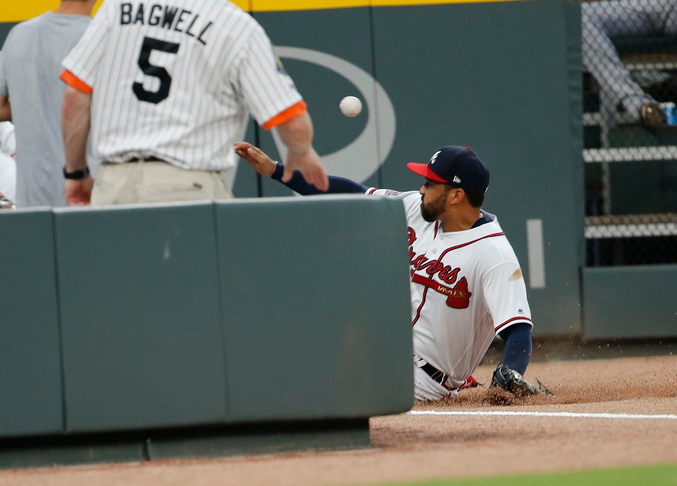 Photos: Ender Inciarte gets All-Star jersey, hits homer in Braves