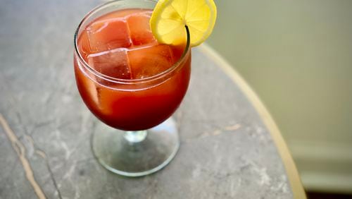 A bloody mary doesn't have to be thick, or piled with garnishes. Krista Slater for The Atlanta Journal-Constitution