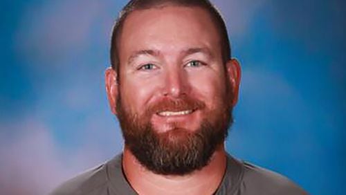 Richard Aspinwall, a football assistant coach and teacher at Apalachee High School in Barrow County, was one of four people killed Wednesday, Sept. 4, 2024. (Barrow County School System website)