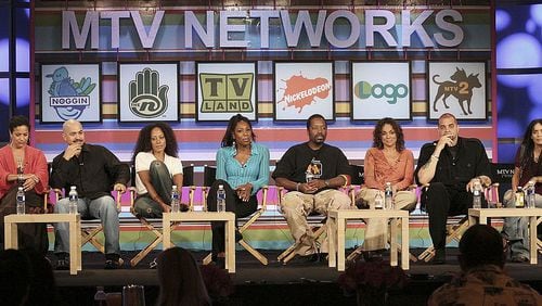 PASADENA, CA - JULY 13:  The cast of the television show "A Different World" speaks during the 2006 Summer Television Critics Association Press Tour for the Nick at Nite Network at the Ritz- Carlton Huntington Hotel on July 13, 2006 in Pasadena, California.  (Photo Frederick M. Brown / Getty Images).