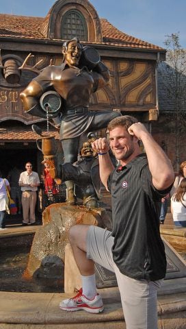 Georgia players visit Disney World