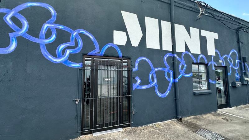 Entrance to Mint, located at the Met Atlanta complex in Adair Park.