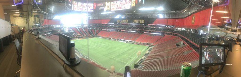 On the Pitch: Atlanta United Embraces Crowd at Mercedes-Benz