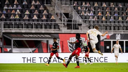 Atlanta United defeated D.C. United 4-0 on Saturday in MLS action.