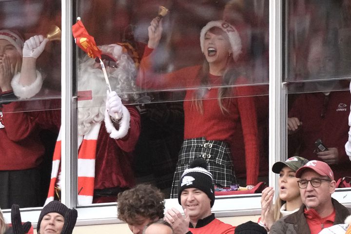 Taylor swift at Chiefs games