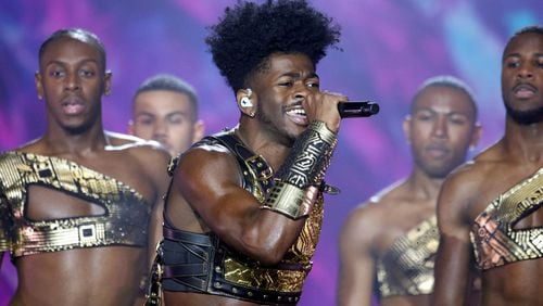 Atlanta native Lil Nas X played the first show of a two-night run in his hometown on Tuesday, Sept. 27, 2022, at the Coca-Cola Roxy Theatre. Robb Cohen for the Atlanta Journal-Constitution