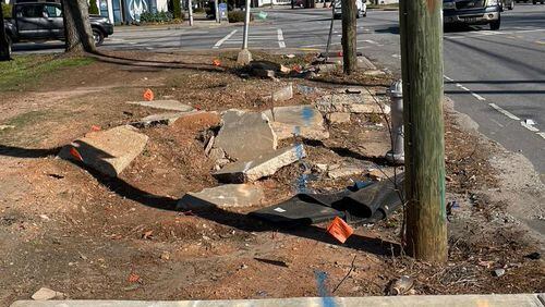 A reader wants this sidewalk fixed soon.