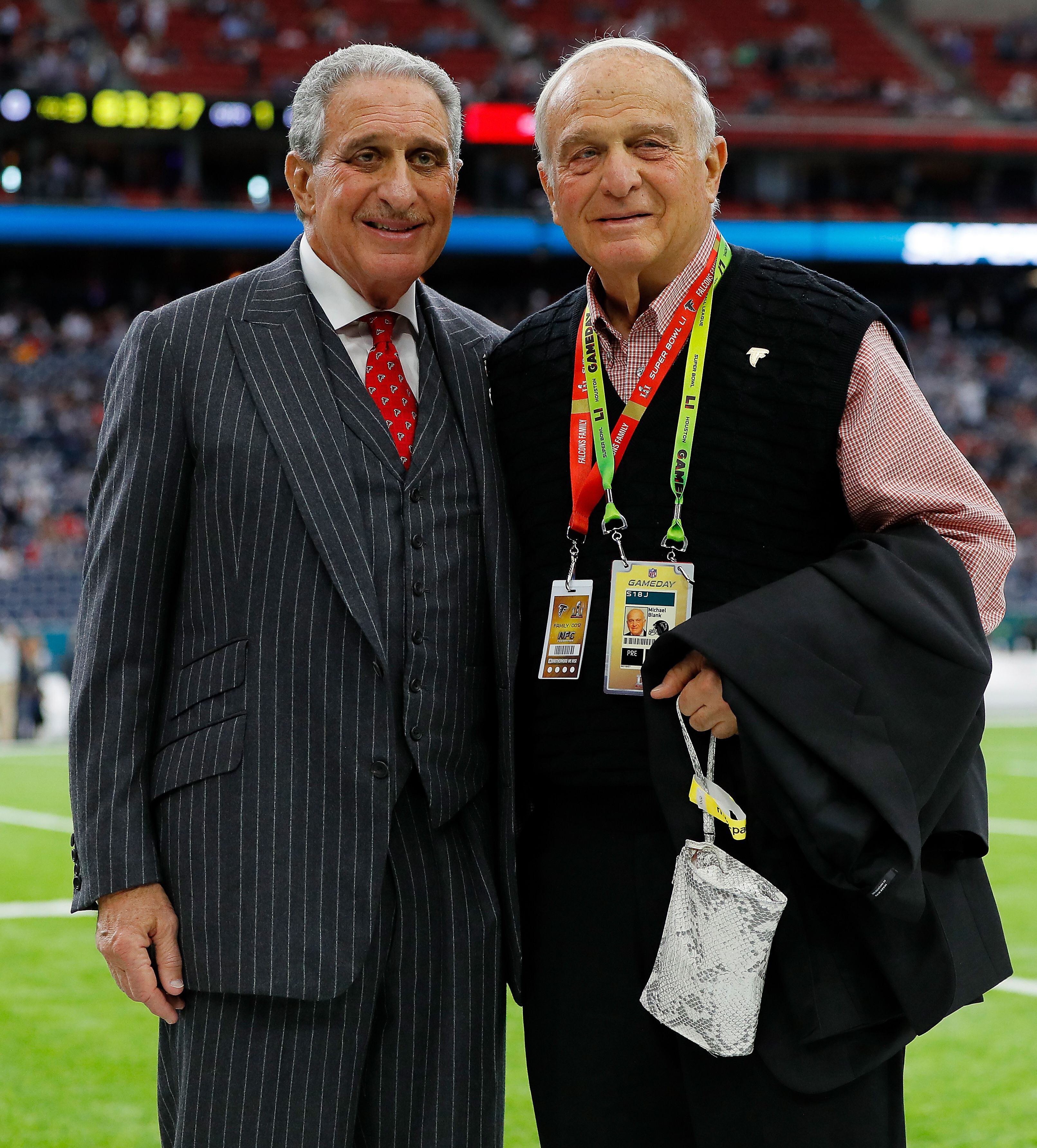 Atlanta Falcons owner Arthur Blank attends SiriusXM at Super Bowl LII  News Photo - Getty Images