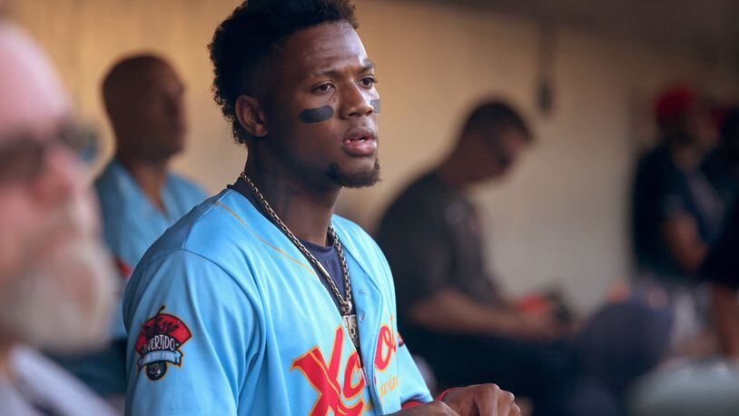 Braves' Ronald Acuña Jr. accosted by two fans in outfield, both arrested,  charged with trespassing at Coors 