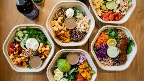 Though you can customize anything and everything, the Sweetgreen menu features seasonally selected salads and bowls. Mia Yakel for The AJC