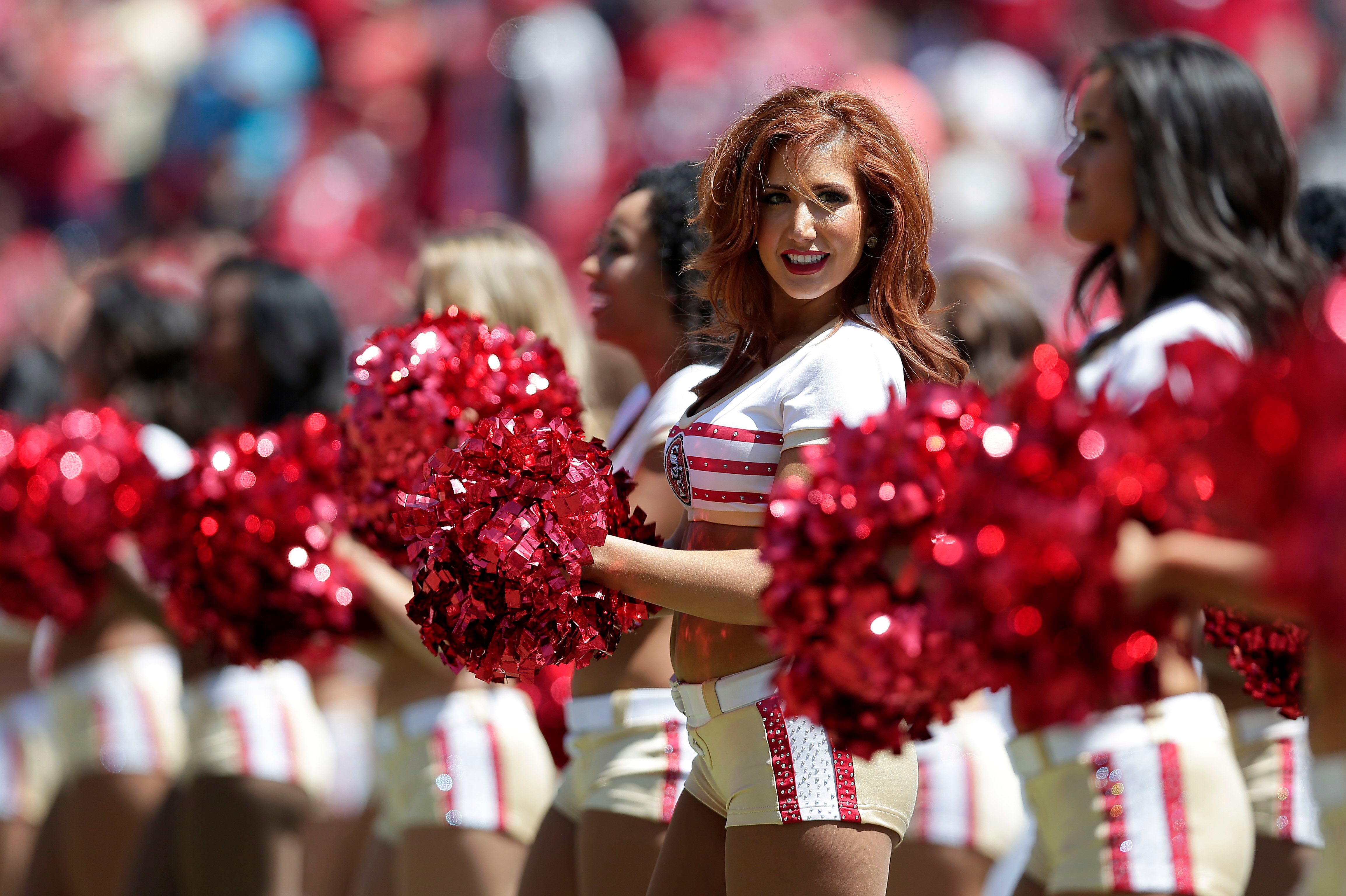 NFL cheerleaders perform at preseason games - Week 3