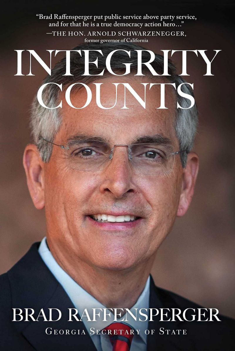 Georgia Secretary of State Brad Raffensperger details how he stood up to President Donald Trump and upheld election results in his book, "Integrity Counts," which is being published Tuesday.