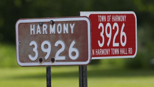 House makings are seen Monday, June 3, 2024, in Harmony, Wis. (AP Photo/Morry Gash)