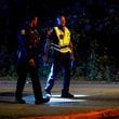 Atlanta police are investigating after two people were struck by a vehicle Saturday night on Pryor Street at University Avenue.