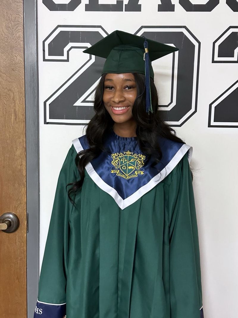 Fanta Ndiaye is valedictorian at Arabia Mountain High School in DeKalb County. (Courtesy photo)