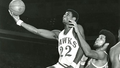 The Hawks selected John Drew in the 1974 NBA draft. Drew died Sunday at age 67. (AJC file photo)