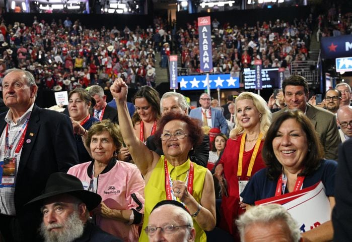 Day 3 Georgia delegates at RNC