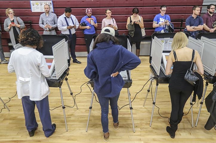 PHOTOS: The polls are open in Georgia