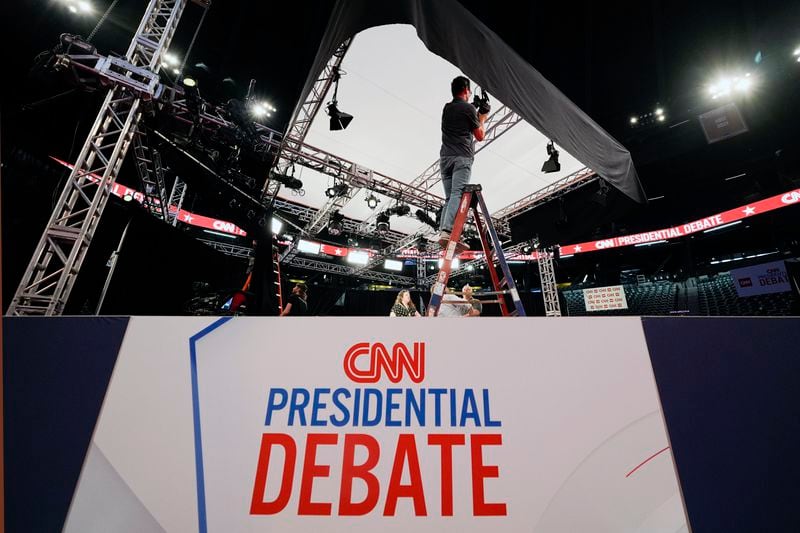 Atlantans must navigate traffic changes today as presidential candidates arrive to debate on CNN.