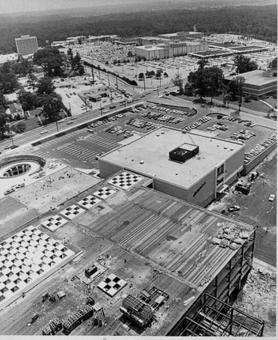 Lenox Square, 1968 vs 2020 - Buckhead