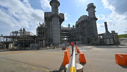 The exterior of Georgia Power's Plant McDonough-Atkinson is shown on Wednesday, June 8, 2022. (Hyosub Shin/The Atlanta Journal-Constitution/TNS)