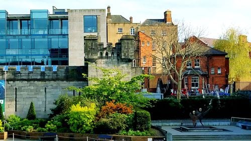 Peter C. Thomas submitted this photo he called “Dublin, Ireland: Blending the Old and New.” He wrote: “I took this with my cell phone in April when my wife and I were visiting the city for the first time.”