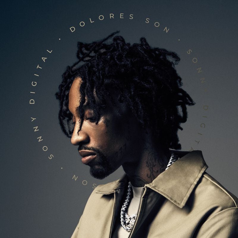 Cover art for Sonny Digital's debut album, "Dolores Son". Courtesy of Atlantic Records