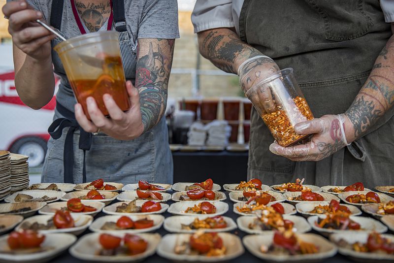 More than 200 chefs and mixologists will hand out samples at the Atlanta Food & Wine Festival.