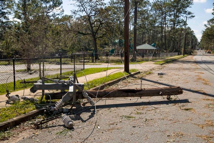 PHOTOS: Georgia deals with Hurricane Michael aftermath