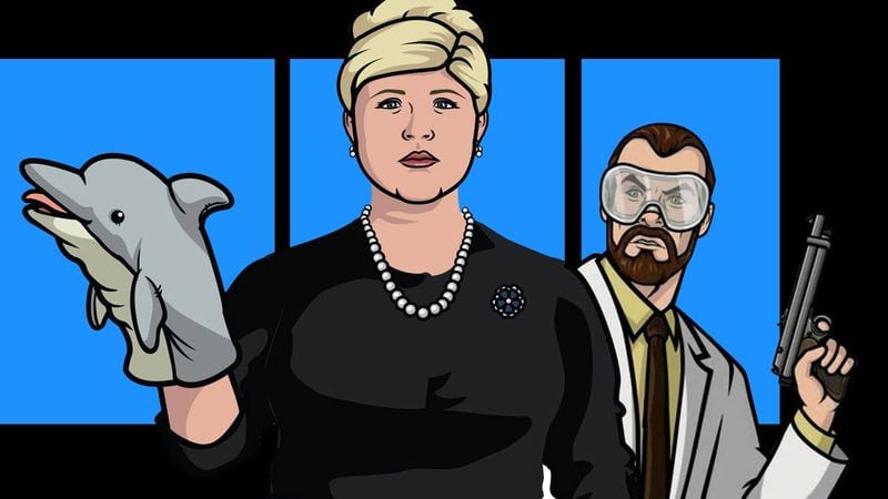 Amber Nash (Pam Poovey) and Lucky Yates (Dr. Krieger) were Atlanta voiceover and improv actors who became stars on "Archer." FX