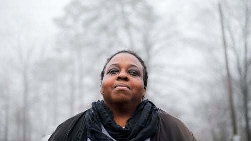 File photo: Monica DeLancy, founder of the We Thrive in Riverside Renters Association, stands for a photo in Marietta, Thursday, February 21, 2019. (ALYSSA POINTER/ALYSSA.POINTER@AJC.COM)