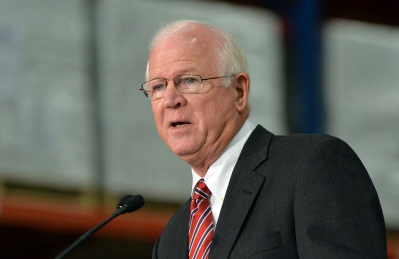 Saxby Chambliss, a former two-term U.S. senator, said he and the Democracy Defense Project’s other leaders will “use our platform and resources to expose lies, promote truth and ultimately ensure the future of our great Republic.” (Hyosub Shin/AJC file)