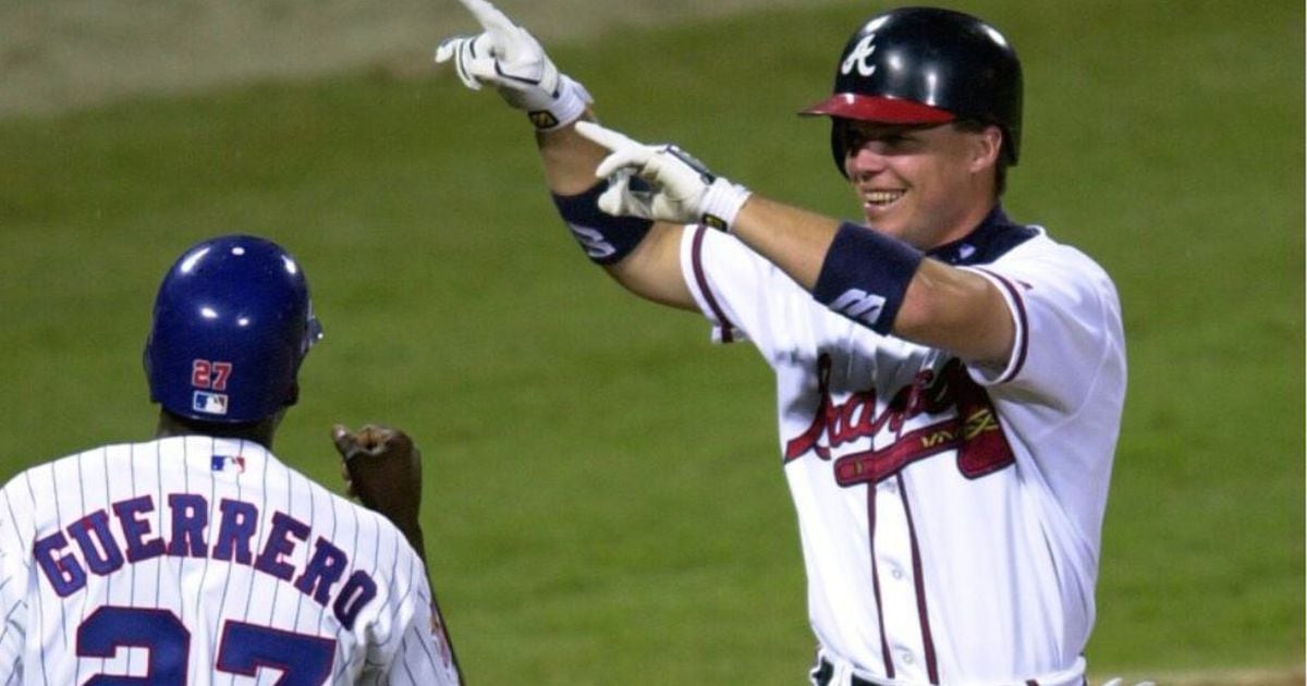 Atlanta Braves Turner Field Chipper Jones at bat