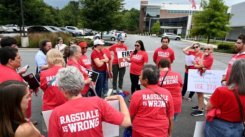 Cobb superintendent defends book removal decision amid calls for