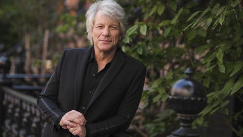 FILE - Jon Bon Jovi poses for a portrait in New York, Sept. 23, 2020, to promote his new album "2020". (Photo by Drew Gurian/Invision/AP, File)