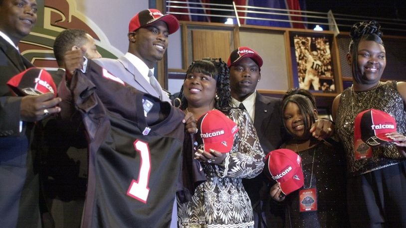 Falcons selected Michael Vick No. 1 overall 19 years ago today