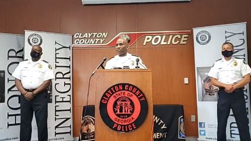 Clayton County police Chief Kevin Roberts said he believes the officer involved handled the situation professionally.