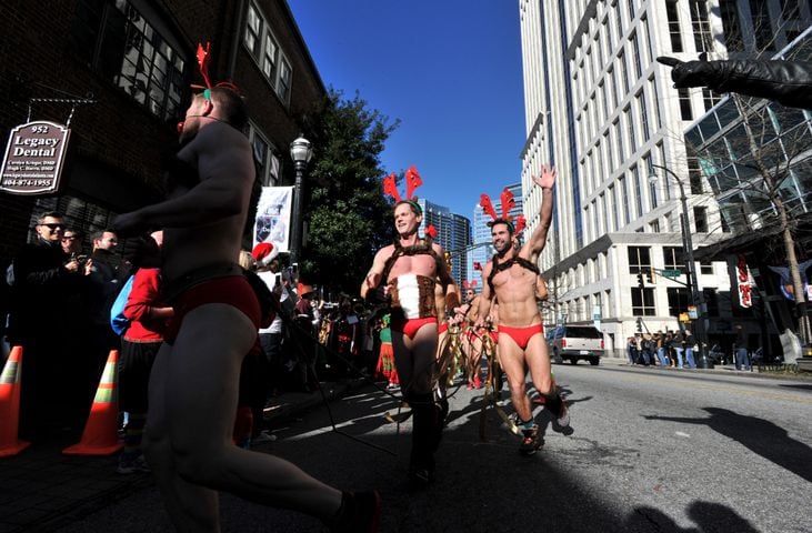 2014 Santa Speedo Run