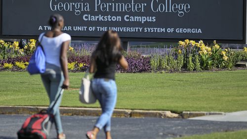 Students attend summer classes at Georgia Perimeter's Clarkston campus.