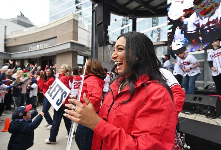 Photos: Fans enjoy Braves Fest at Truist Park